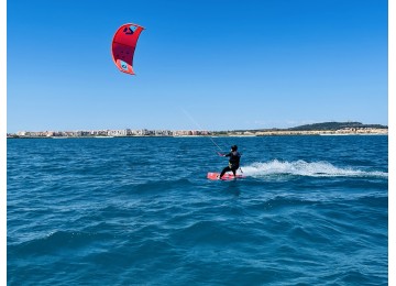 Cours kitesurf débutant Cap d'Agde
